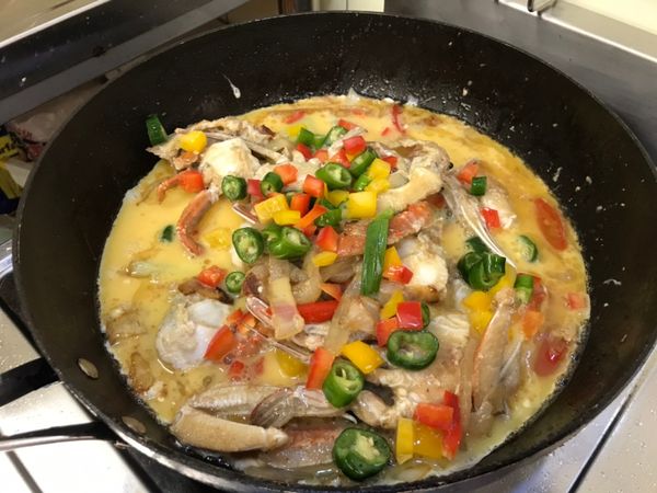 底部會開始出現凝結狀。