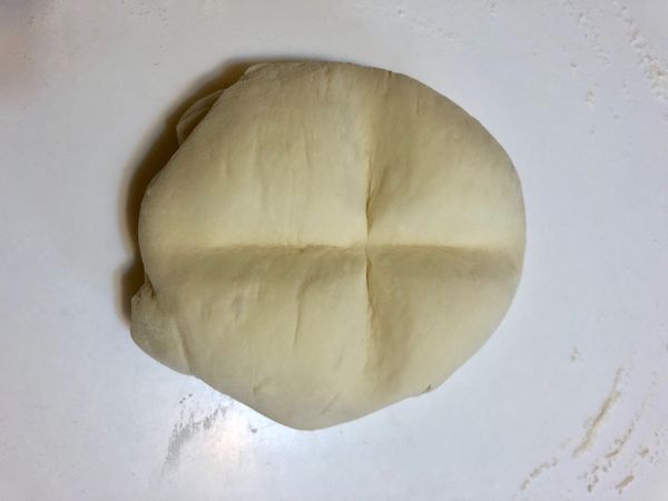 用桿麵棍壓個十字～開始桿平