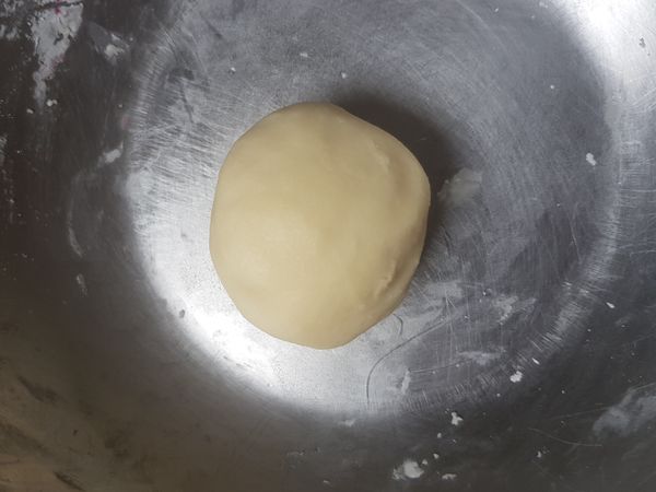 油皮材料混合成團