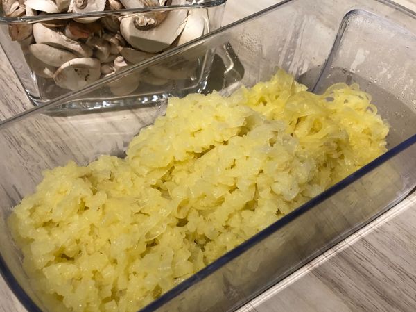 馬鈴薯冷卻後刨絲