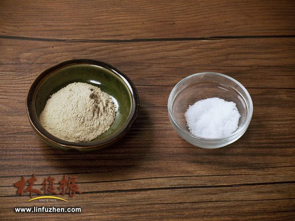 乾調味料的份量也先準備好。