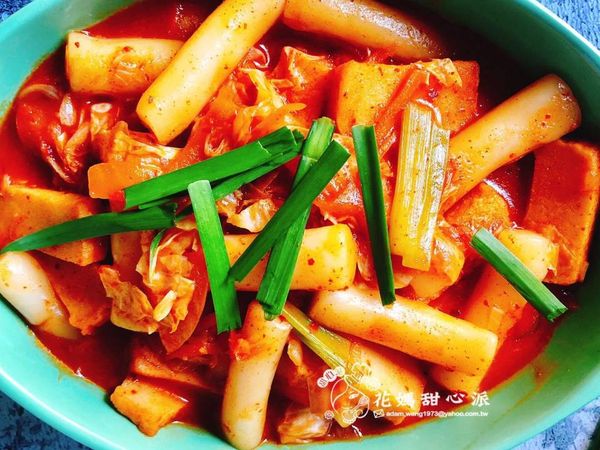 最後放入蔥段完成