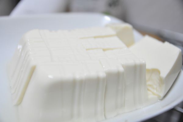 家常豆腐切塊狀