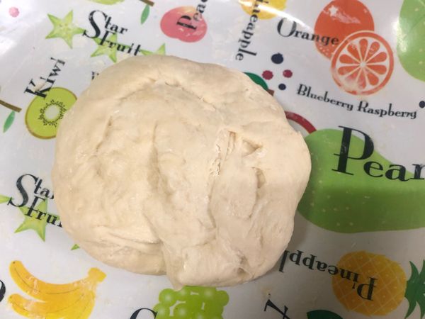 醒完後會大一點，開始揉光，
最後一光🤣🤣

大概揉五分鐘吧