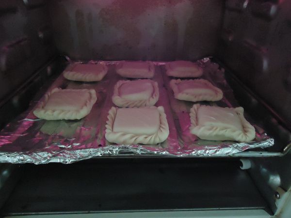 步驟11烤箱預熱200度 烘烤20分