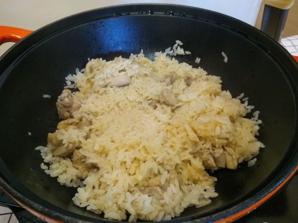 啤酒雞飯就那麼簡單完成了