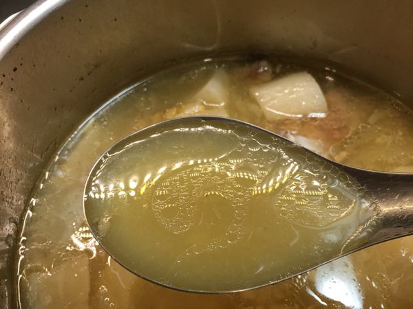 鹽，請在開鍋後再行調味