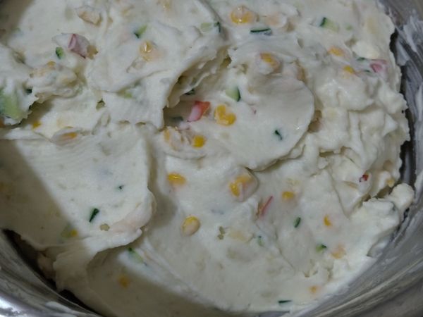 完成
喜歡葡萄乾的還可以加上葡萄乾