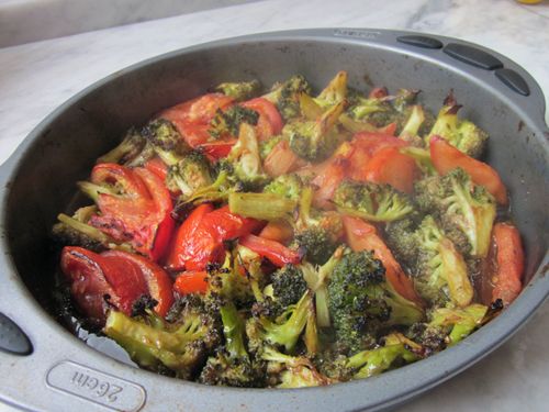 蔬菜表面出現微微焦邊後即可出爐!