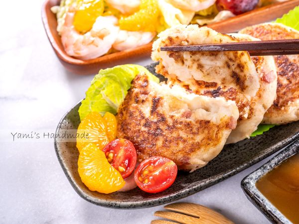 好吃培根馬鈴薯煎餅上桌囉～