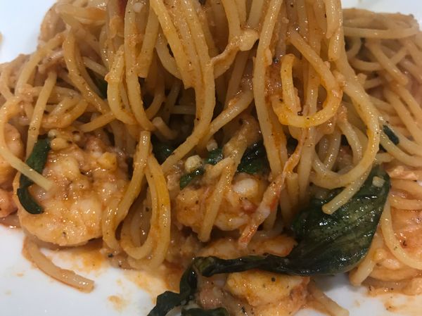 覺得太乾或吃到一半時可以加入初榨橄欖油，吃起來更有風味