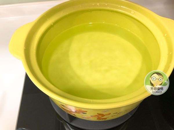 準備1鍋冷水