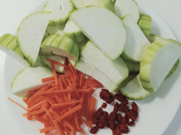 備料
枸杞沖下水