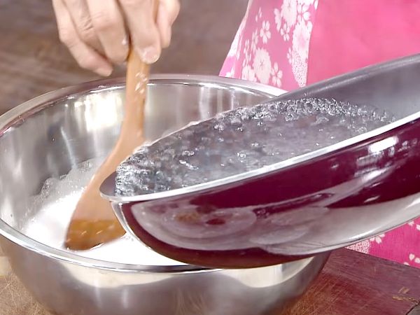 加入 7 碗熱開水