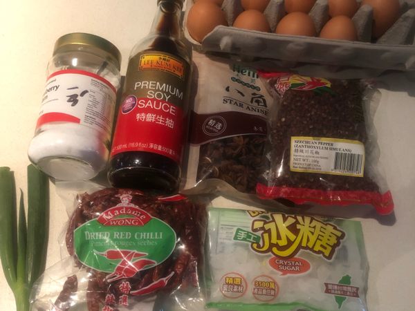 食材先準備好～（忘記拍到紅茶包 ，我是使用華達的紅茶包）