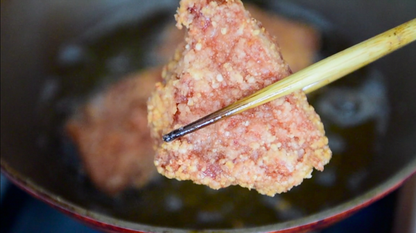 起鍋前 可用大火逼油30秒 外皮會酥脆喲