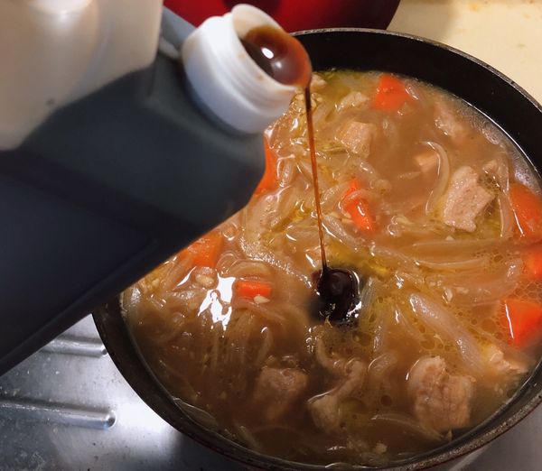 打開鍋蓋後
將將！
加入一湯匙的蜂蜜！
然後攪拌均勻就可以吃囉