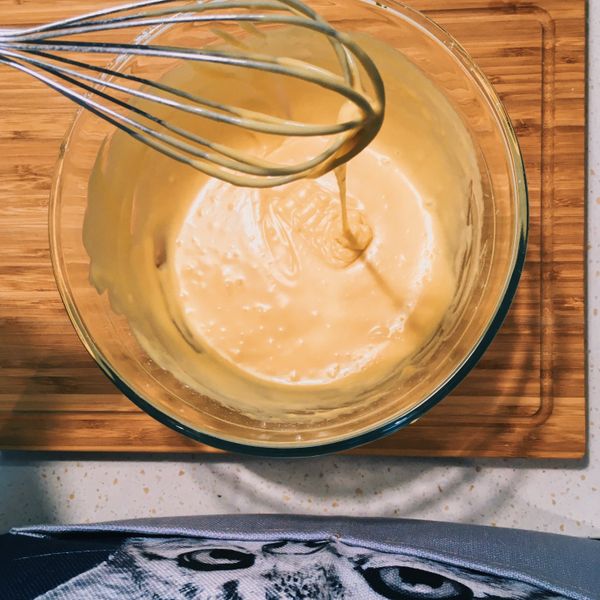 chill chill地將所有食材攪拌均勻再均勻