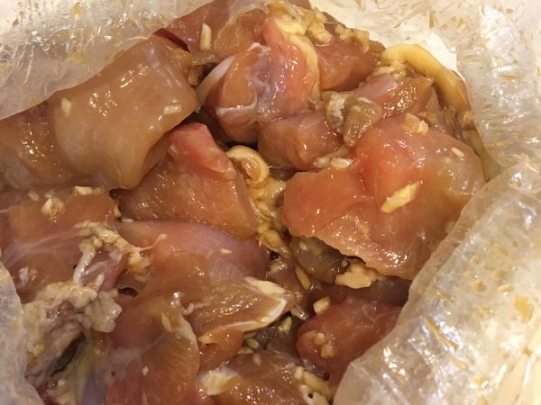 醃過的雞胸肉⋯