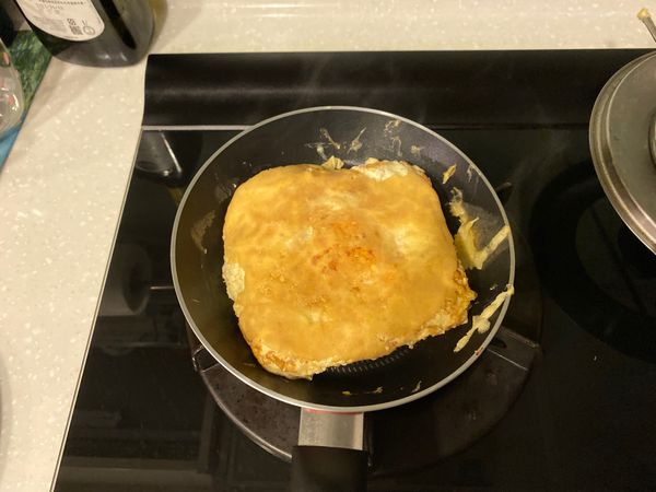 翻面後再煎20秒即可