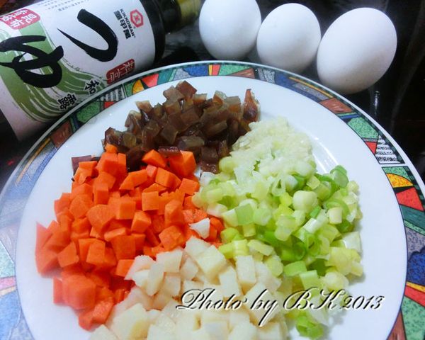 ［準備］所需食材。