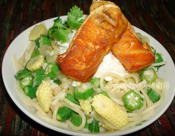 最後盛盤就完成囉...