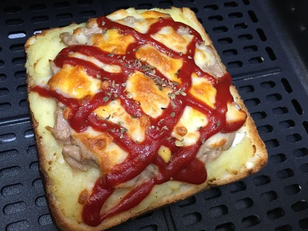 放入氣炸鍋 設定200度 5分鐘