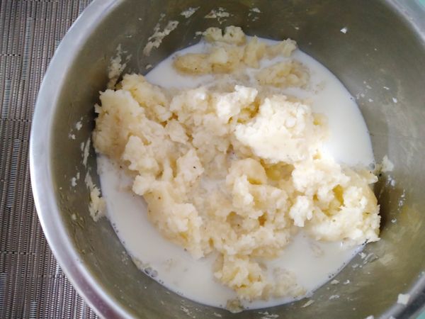 鮮奶可以個人口感加入，稍多點會有點濕黏，但我覺得有不一樣的口感