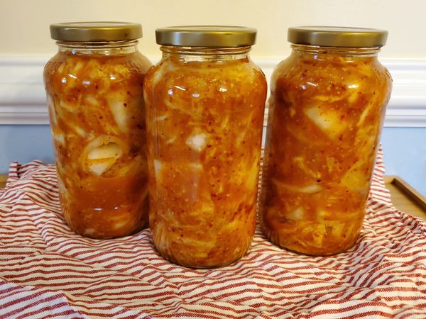 裝入容器放冰箱，兩天後即可食用。