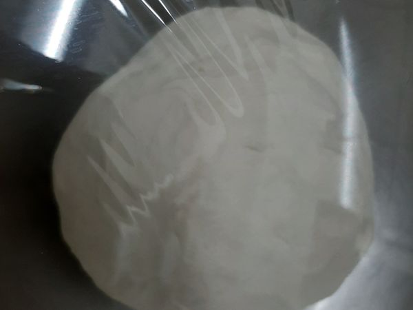 最後三光（盆光、麵光、手光），蓋保鮮膜發酵15分鐘