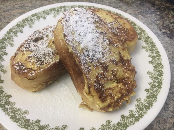 淋上楓糖漿，完成