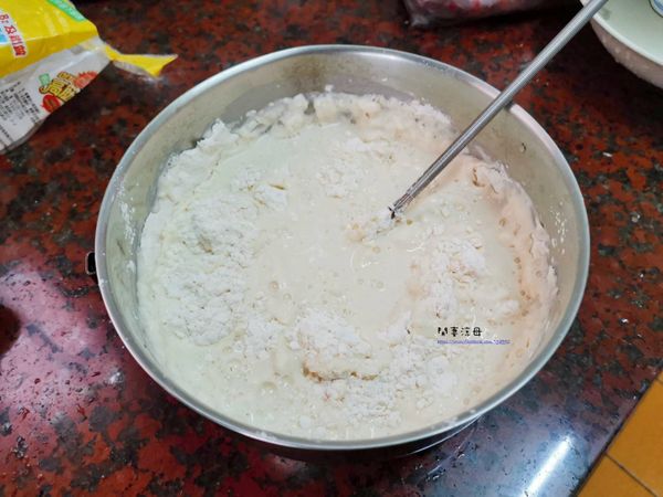 三種材料全部拌在一起