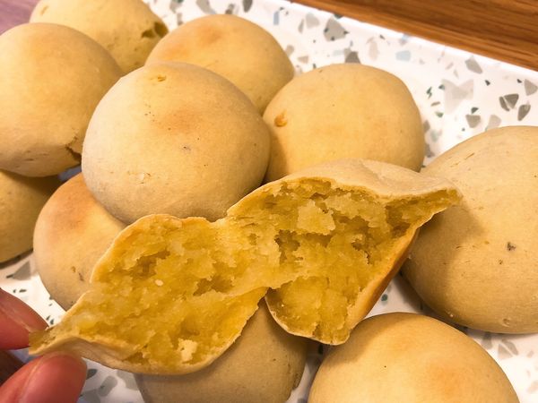 外頭酥酥的
裡頭QQ的
超香超好吃