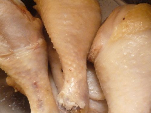 撈出均勻的抹上鹽