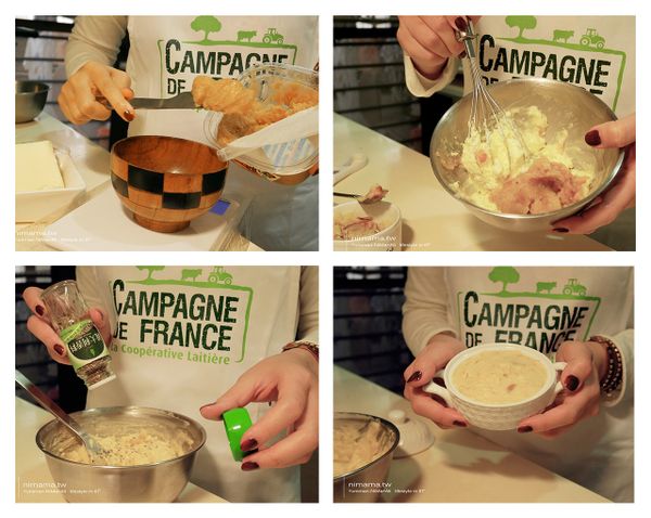 ｜作法
｜奶油退冰＋味噌＋烘烤蒜泥＋黑胡椒＋胡椒粉