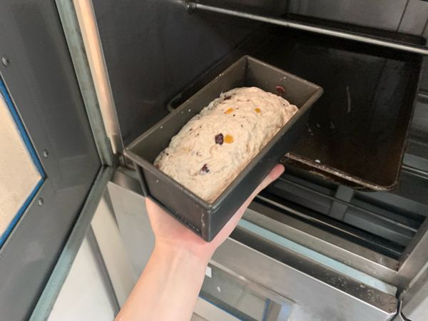 整形入膜進行2次發酵。