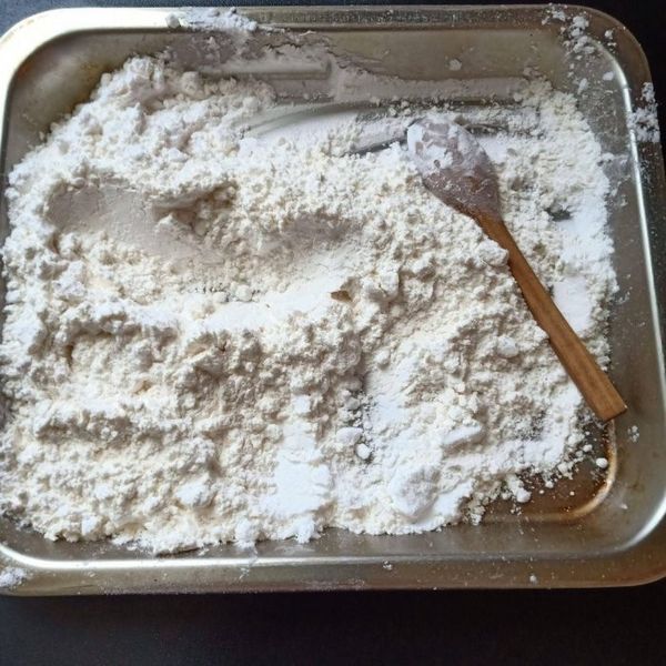 與醬油 味醂混合 醃製30分鐘