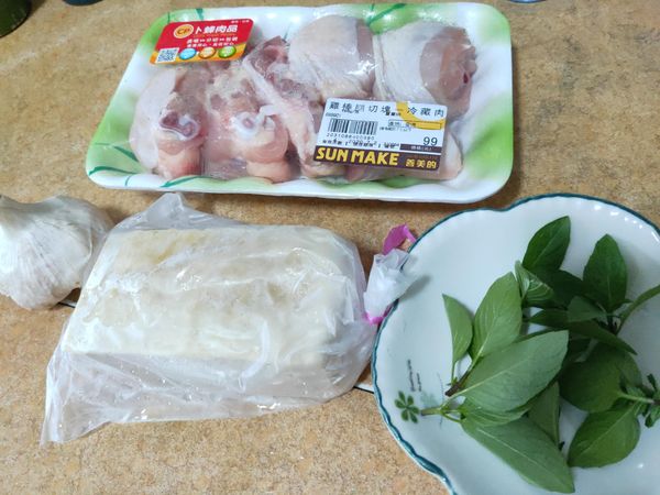 準備材料如圖所示，全聯都買的到唷♥