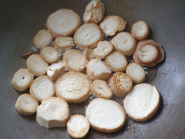 上色翻面，會出水正常