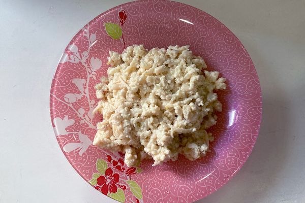 熟了後倒出裝盤。