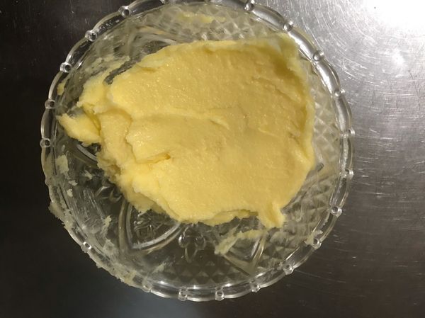 拌到看不到砂糖即可