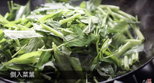 再加入葉 （因為葉係快熟啲，所以後加 ）