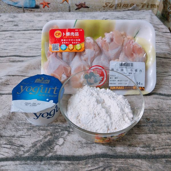 準備好所需要的食材。