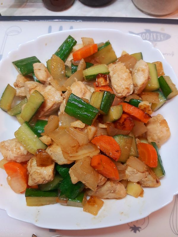 快炒料理完成啦～