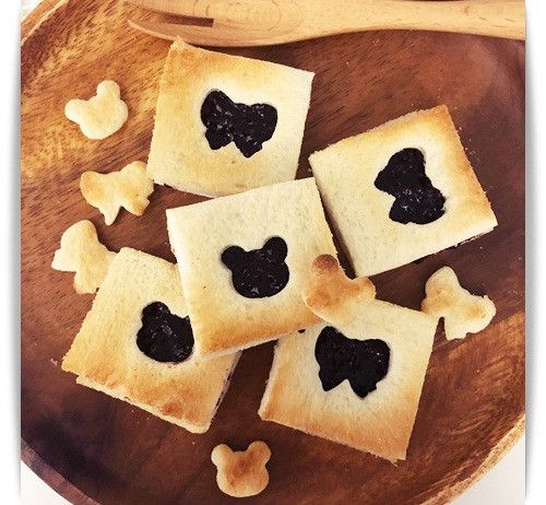 可愛的「果醬吐司」出爐囉 ♪