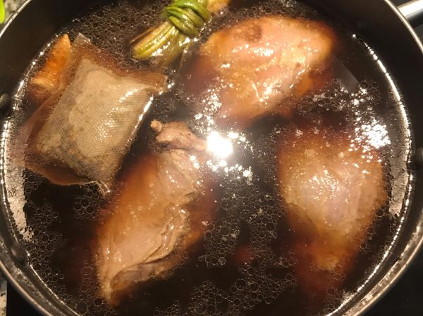 煮滾後轉小火；