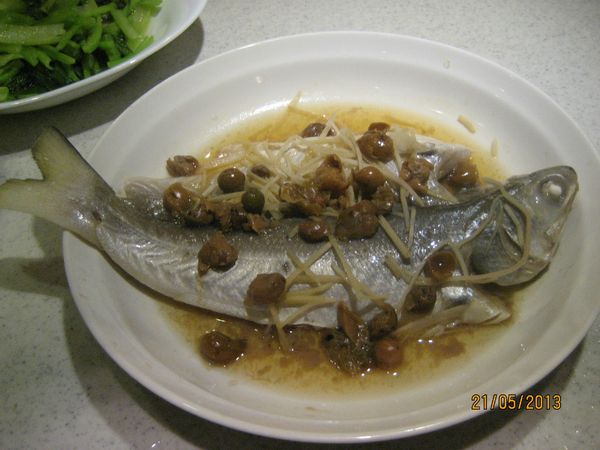 用大火蒸10分鐘即可。