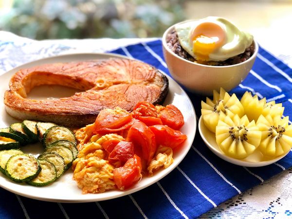 再換怎煎都美麗的魚(鮭魚)
再來一張