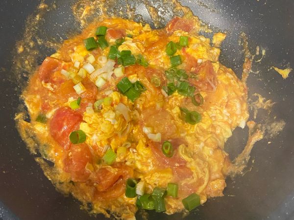 灑上剩下的蔥花，完成✅