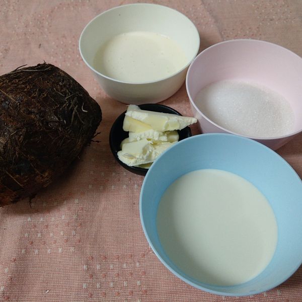 備好所需要的材料.